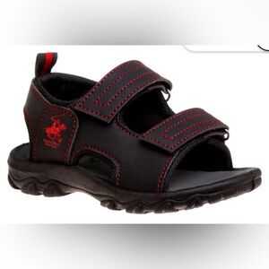 NWT-Beverly Hills Polo Club Double Strap Summer Outdoor Athletic Sport Sandals